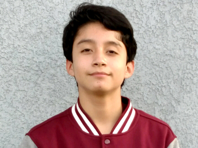 Cristian Hernández-Pérez estudiante de Hayward a su corta edad es un joven exitoso y con muchos sueños.