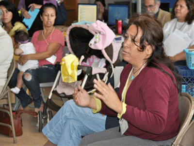 Nueva campañas surge a partir de la necesidad de hacer campañas de prevención y conciencia para combatir la violencia doméstica”, menciona Claudia Arroyo, coordinadora de La Red Latina, organización que agrupa a treinta organizaciones locales sin fines de lucro en el Área de la Bahía