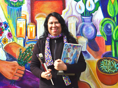 Oakland artist Xochitl Guerrero believes in creating art to inspire, empower, transform, and heal.