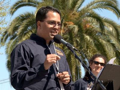 Chris Pareja resident of Hayward, is running against Pete Stark in November’s election. Pareja is hoping to end the senior congressman’s 39-year presence in office. The race is for the seat in Congress representing California's 15th Congressional District (CA-15), which includes all or parts of Livermore, Pleasanton, Sunol, Dublin, San Ramon, Castro Valley, San Lorenzo, Cherryland, Hayward, Union City, San Leandro, Fremont, Danville, Byron, Tracy and Oakland.