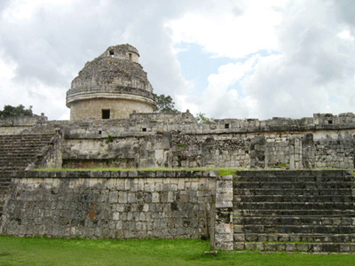 El  “Caracol”, observatorio maya de Chichen Itzá. Dra. Laurence Sabin, 2011.