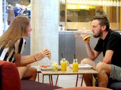 El desayuno en HTL fue fresco y de alta calidad.