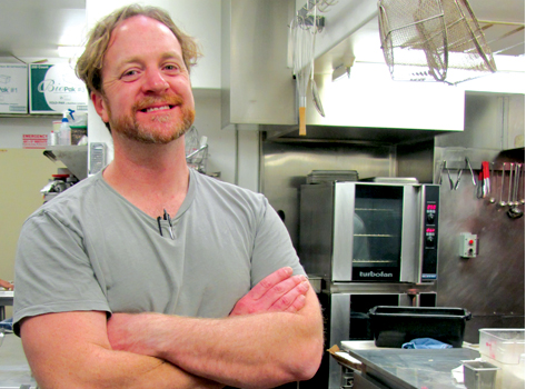 El chef Matt Colgan del restaurante Rumbo al Sur es un apasionado de la comida mexicana. “Todos tenemos este amor por la comida y cultura mexicana”.