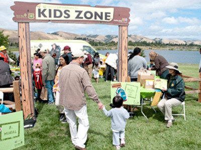 Zona de niños en el Área Regional Recreativa de los Lagos Quarry en Fremont. Foto: EBRPD