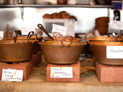 A restaurant in Emeryville is seriously dedicated to keeping the traditional Mexican mole tradition alive. Photos: Laila Bahman