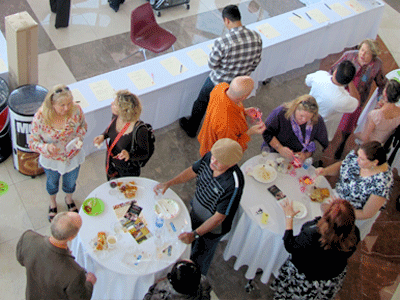 “The goal of tonight is to expose the local community, the city and Alameda County at large to the fine dining experience here in Hayward,” said Sean Brooks, Economic Development Manager for the City of Hayward. Photo: Ferron Salniker